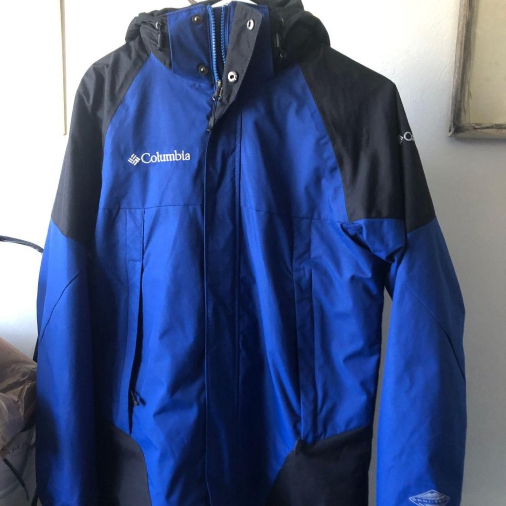 Columbia Omni-Heat Interchange coat blue